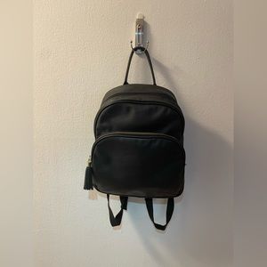 Faux Leather Backpack